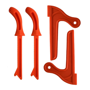 4pcs Plastic Safety Push Stick Set for Tablesaw and Carpentry Router Table Protective Hand Tools in Ergonomic Design