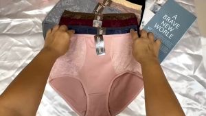 [ส่งเร็วพิเศษ!] 702#Sister hood กางเกงในแบบเต็มตัวไซร์ใหญ่ผ้าลื่นใส่สบาย