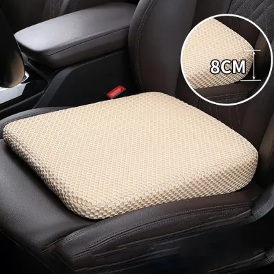 gifthub Lưới Đệm nâng ghế ô tô Dày Thoáng khí Đệm ghế Thoải mái Bông nhớ tổ ong Đệm ghế ô tô Vật tư ô tô