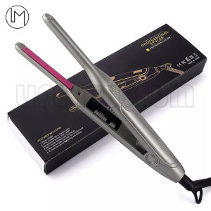 Mini Hair Straightener for Quick Touch Ups Pencil Flat Iron for Short Hair Beard and Pixie Cut