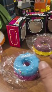 The new Pinch-Me Donut Cookies TPR Stress-relieving toys and decorative items are now available ons cross-border platform.