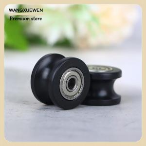 [COD] 1Pcs U Groove Pulley Guide Pulley Rolling Bearing U Groove Roller Wheel 5x25x16.5mm For Driving Mechanical Accessories