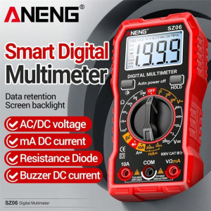 PROMO ANENG SZ06 Multimeter Digital Otomatis Alat Pengukur Teganan Listrik / Avometer Digital