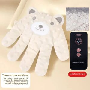 Baby Electric Soothing Palm Sleep Pillow Newborn Heated Remote Control Simulated Palm Slapping Sleep Pad Baby Care Accessories2026