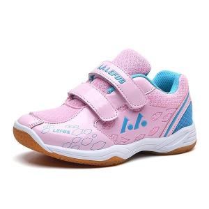 Giày cầu lông bé gái giày thể thao trẻ em Lefus L1086 hồng