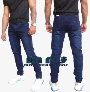 MPJ Jeans for Man DarkBlue Pants 2021 New Style Lalaki Maong
