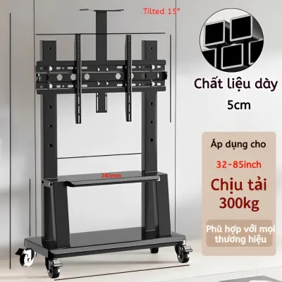 Giá Treo Tivi Di Động 32 - 85 Inch Kệ Treo Tivi Có Bánh Xe Di Chuyển - Ưu Việt Hơn NB AVA1500