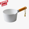 Japanese style Wood Handle water dipper tabo Multipurpose Shatter Proof Plastic Water Dipper Wash Basin Bucket Wooden handle Water Dipper With Wooden Handle Tabo Water Scooper WATER DIPPER BATHROOM DIPPER MULTIPURPOSE SHOWER TABO. 