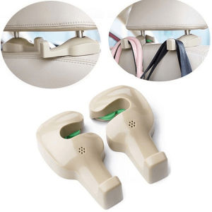 Móc treo đồ trên ô tô gài trước sau ghế kèm giá đỡ kẹp điện thoại trên xe tiện lợi thiết kế chắc chắn cao cấp