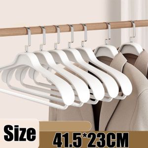 10PCS Anti Slip Wide Shoulder Clothes Hanger No Trace Hanger for Clothes Coat Dress