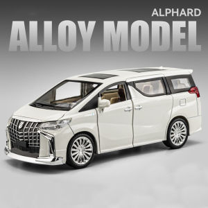 ✅Original fast delivery✅LEO 1:24 Toyota Alphard Diecast Model Car Toy Cars for Boys Toys Car For Kids Gift For Birthday Scale 1/32