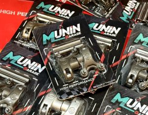 กระเดื่องวาล์วฝา4วาล์วเวฟ125 อลูมิเนียม พร้อมน็อตตั้งวาล์วและแกนกระเดื่อง สามารถเลือกได้ตามขนาดวาล์ว