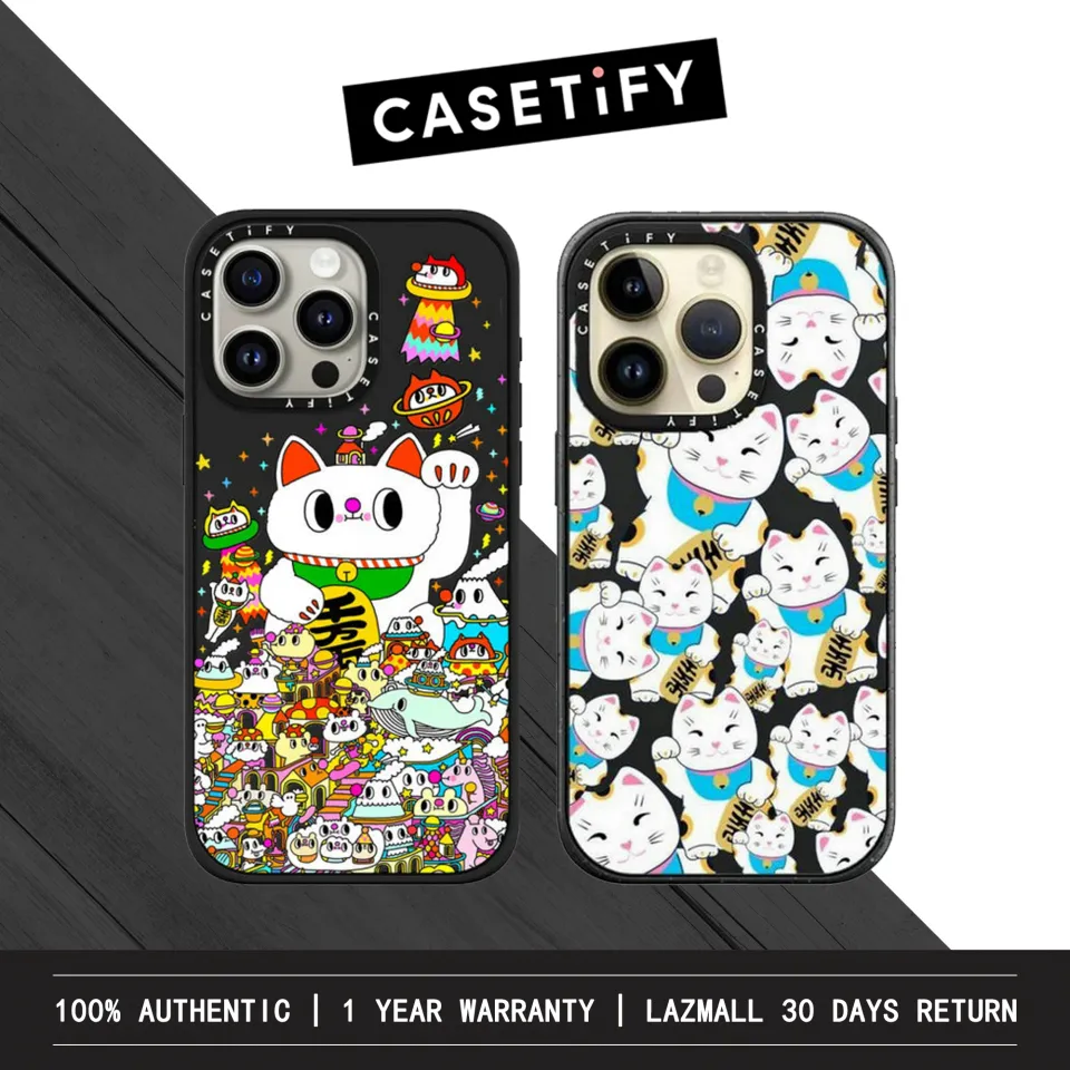 Lucky Cat x CASETiFY Matte Impact Phone Case with Magsafe for