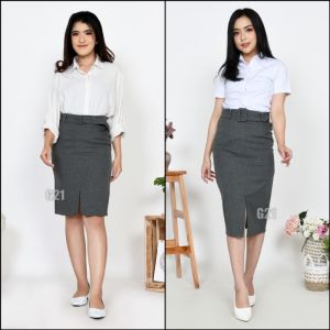 Rok Kerja Mewah Hitam: Pilihan Formal & Stylish