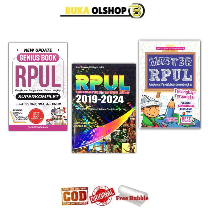 Buku RPUL Edisi Terbaru dan Terlengkap Indonesia - Dunia | Lazada Indonesia