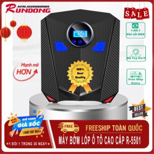 Bơm xe ô tô bơm lốp xe hơi tự ngắt bản nâng cấp 22 xi lanh - thời gian bơn nhanh Bảo hành 12 tháng