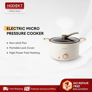 HODEKT Multi Pressure Cooker Micro Pressure Cooker 1000W cooking pot totipotent pot Non-stick Pan