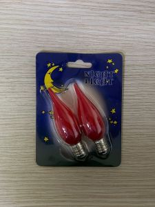 UnihomSG [ReadyStock]   KTY Mini Light Bulb C7E12 Red/White [Bundle of 10] |Mini LED Light Bulb E12 Red/White| 220V-240V