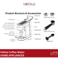 Hafele Espresso Coffee Maker Kintamani - Mesin Kopi Espresso 15 Bar. 