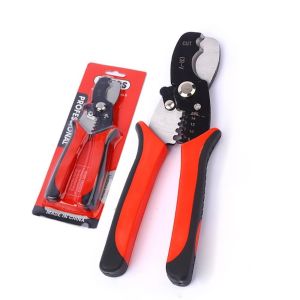 LIVELYN High Carbon Steel Wire Stripping Pliers Coil Spring Multifunctional Cable Stripping Tool Professional Cutting Pliers Electrician Pliers For Electrical Work