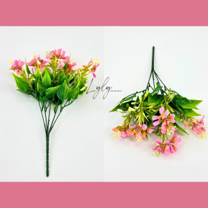 Các mẫu cụm điểm hoa chất liệu PVC trang trí nhà cửa văn phòng. Hoa Lụa Decor