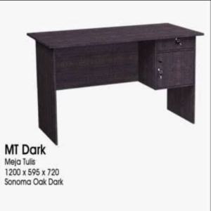 MEJA TULIS MEJA KERJA MEJA KANTOR SETENGAH BIRO OLYMPIC [PARBUB]