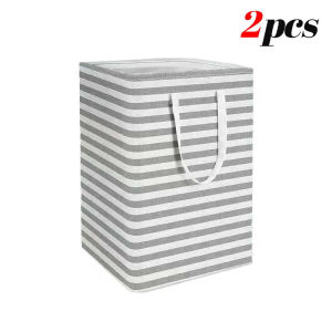 Laundry basket Large Storage Basket for Dirty Clothes Toys with Extended handle Foldable Hamper
