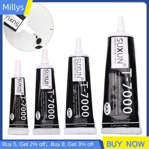 Millys T7000 thiết lập đa chức năng keo DIY điện thoại di động màn hình khung Epoxy Đen Sealant