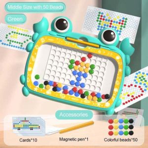Magnetic Drawing Board for Toddlers Montessori Educational Sensory Toys Magnetic Dot Art Boards Kids