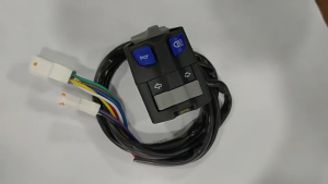 Motorcycle Handlebar Mount Switches Quick Installation Headlight Horn Turn Signals Control Switches Motorbike Accessories