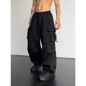 Cargo Pants for Men Summer Quick-Dry Pants Breathable Lightweight Straight Draping Leg Pants Outdoor Hiking Joggers Multiple pockets Casual Trouser