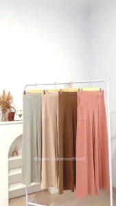 Lookatmeofficial • Kai Knit Pants Cullote (with pocket)