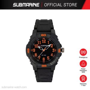 SUBMARINE Student Watch Men Watch Fashion Sports Analog Watch Waterproof Watch Arabic numerals Jam Tangan Lelaki TP-2116-M-PS