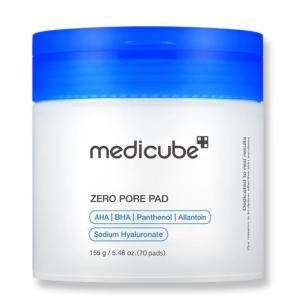 [HOT SALE] Me-dicu-be Zero Pore Pad 2.0  AHA Pore-Cleansing Pads Refine Pores & Smooth Skin