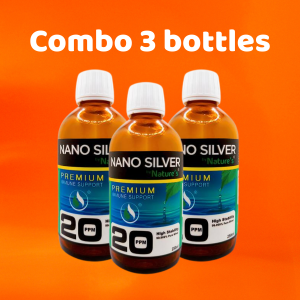 Nano Silver For Dog Original Premium Pet Immune Support Supplement Natural Health Booster 250ml