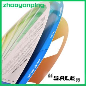 zhaoyanping บัตรกระดาษมืออาชีพออกแบบสีผสมล้อหมึกตารางคำแนะนำรอบ