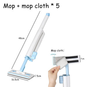 Mini Desktop Sweeper Mop/Self-Squeeze & Water Absorbent/No Hand Wash Required/Home/Small Desktop/Effort-Saving Mop