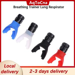 [COD] AqToCna Ship within 24 hours Breathing Trainer Lung Respirator Fitness Equipment Respiratory Silicone High Altitude Training Outdoor Expiratory Exercise Tool