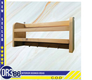 rak bumbu pengait kayu|rak serbaguna|rak gantung kayu|tempat bumbu
