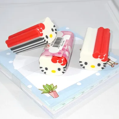 Penghapus Sanrio Mini 1 box Kecil Lucu Unik/ Eraser Sanrio harga Murah ready 6 Karakter Imut Alat Tulis Kekinian harga Terjangkau kualitas Terjamin bisa COD