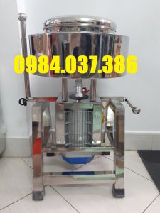 Máy xay thịt làm giò chả 3kg 1 mẻ có bao đá lạnh công suất 3kw (dao nhấc thả)