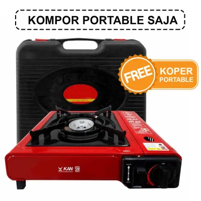 Kompor Gas Portable Kompor Camping 1 Tungku Gas Kaleng SNI Garansi
