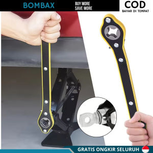 Kunci Pas Dongkrak Kunci Ratchet Wrench Untuk Dongkrak 340mm Mobil Universal Kunci Torsi Dongkrak Mobil Ratchet Tongkat Kunci Putar