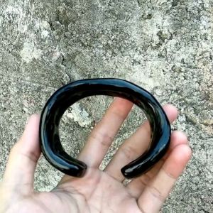 Gelang Akar Bahar Model C Merah Natural Super