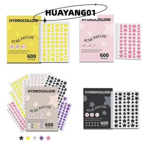 HUAYANG01 [2023 new HOT FASHION] lazlook ดาวชิ้น เซ็ตแพทช์สิวที่เต็มไปด้วยสีสันที่มองไม่เห็นกำจัดสิวดูแลผิว