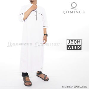 Mallabis Baju Gamis Jubah Pria Modern Pakistan - Qomishu