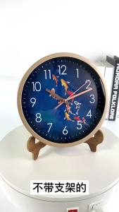 8 Inch 20cm Simple Home Wall Clock Living Room Decoration Light Luxury Clock Wall Hanging No Drilling Creative Clock Wholesale