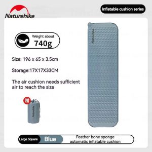 Matras Angin Naturehike CNK2300DZ013 Self Inflate Sleeping Pad Matras Tiup Kasur Camping Alas Tidur Tikar Lipat Kemah Hiking