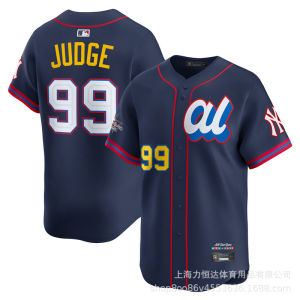 Embroidered Jersey 2026 All-Star Baseball Uniform Short-Sleeve Training Jersey Fashionable Button-Down Baseball Shirt Game and Training Apparel