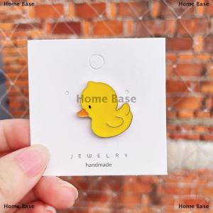 [COD] Home Base Cute Brooch Cartoon Little Yellow Duck Clothes Accessories Pin Badge